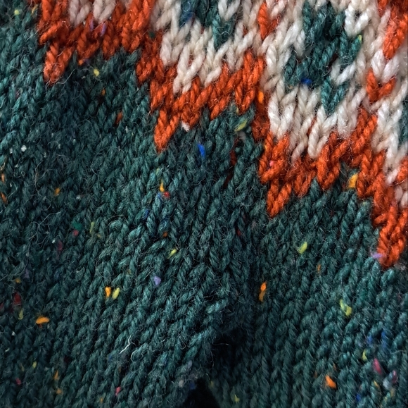 Hand knit cardigan - Picture 3 of 6